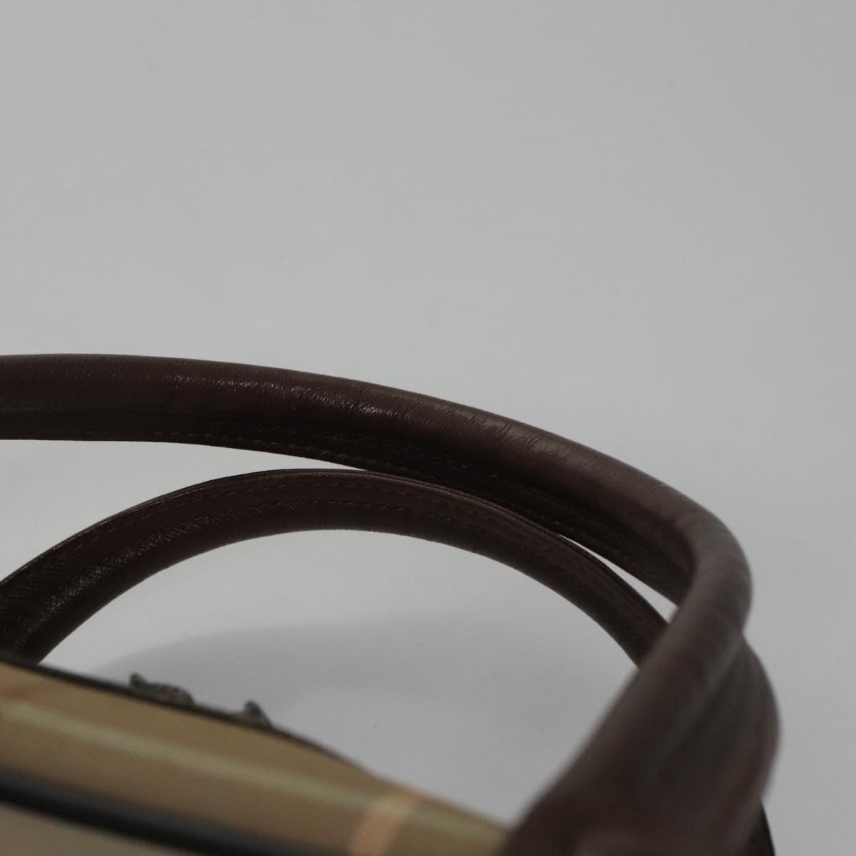 Burberry Beige Canvas Handbag (Pre-Owned) Size ONE SIZE - 6 Thumbnail