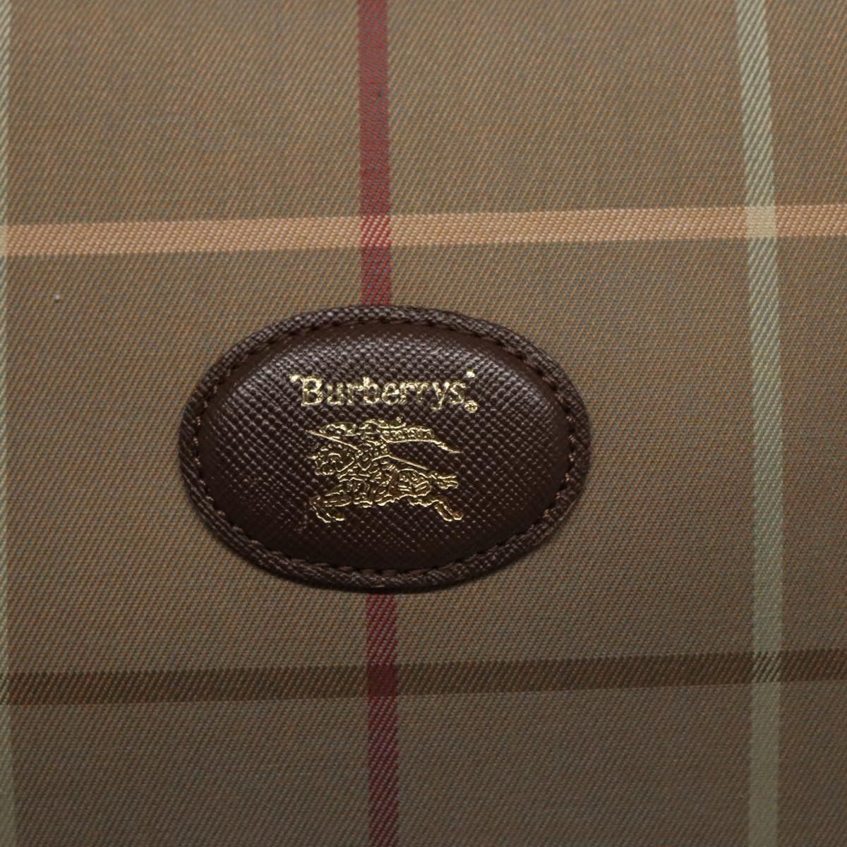 Burberry Beige Canvas Handbag (Pre-Owned) Size ONE SIZE - 13 Thumbnail