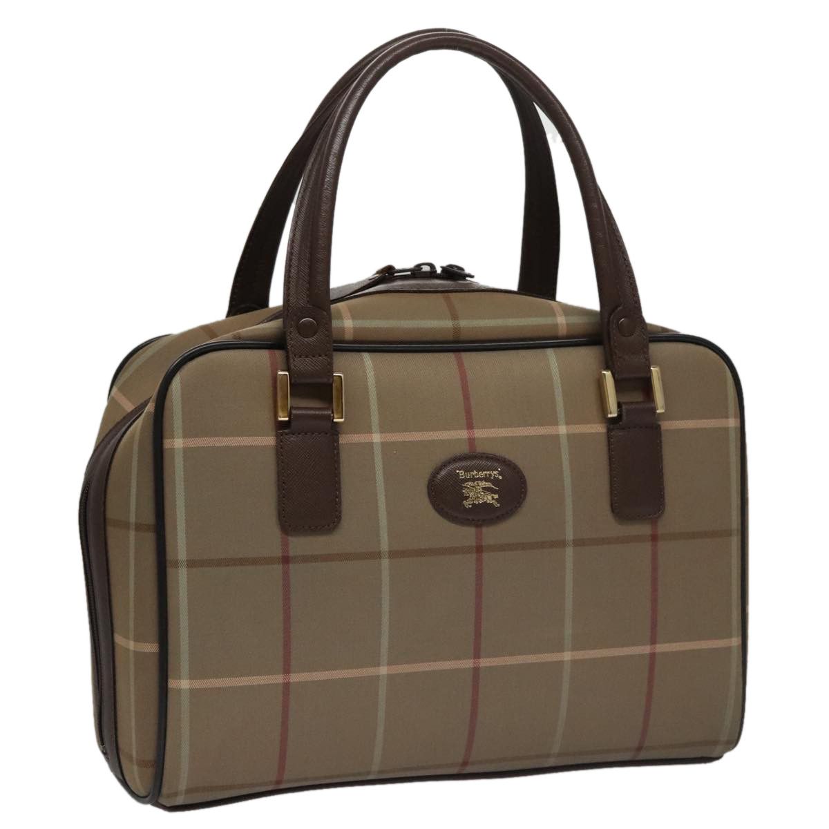 Burberry Beige Canvas Handbag (Pre-Owned) Size ONE SIZE - 15 Thumbnail