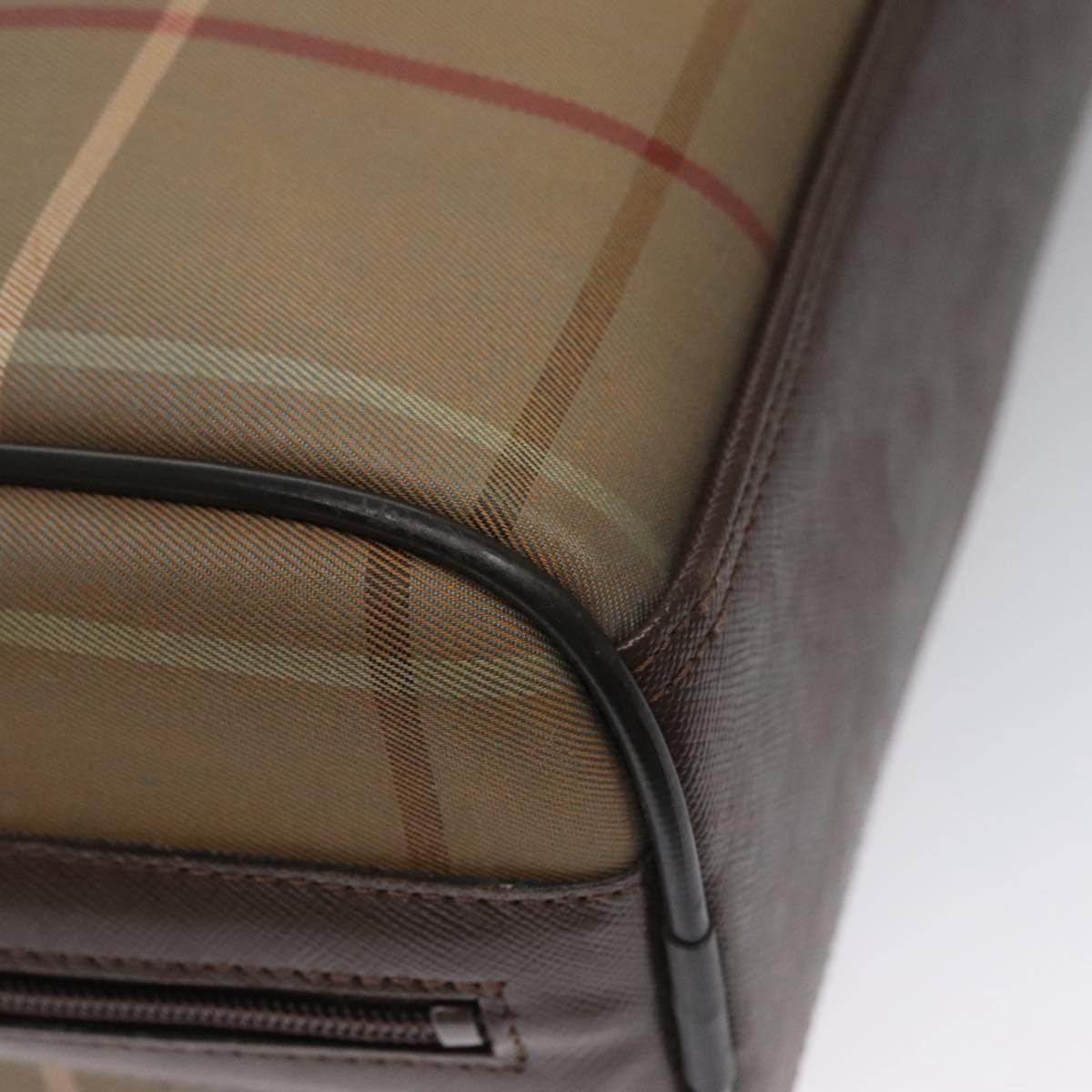 Burberry Beige Canvas Handbag (Pre-Owned) Size ONE SIZE - 10 Thumbnail