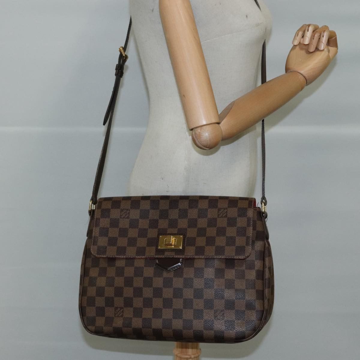 Louis Vuitton Besace Brown Canvas Shoulder Bag (Pre-Owned) Size ONE SIZE - 20 Thumbnail