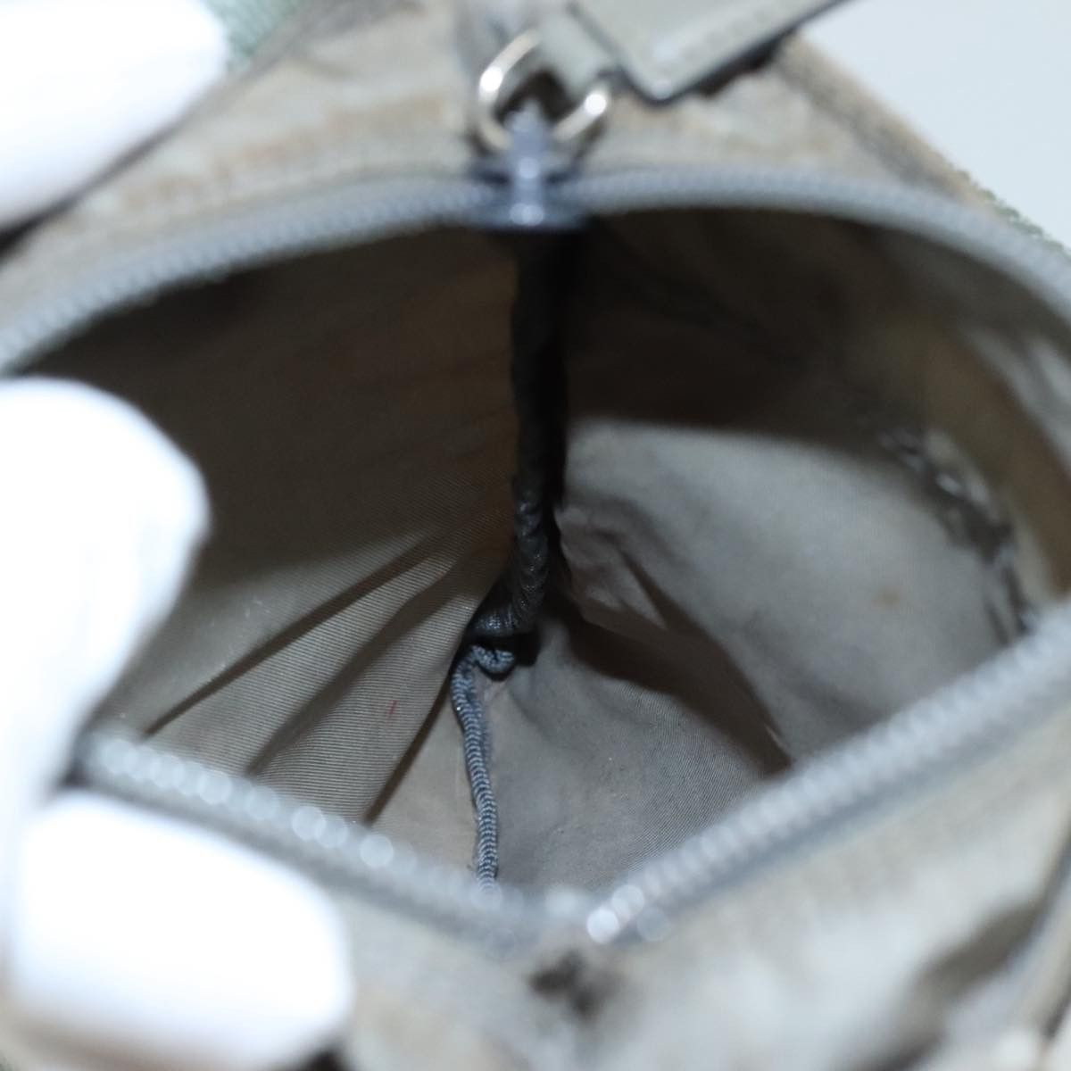 Prada Grey Synthetic Shoulder Bag (Pre-Owned) Size ONE SIZE - 18 Thumbnail