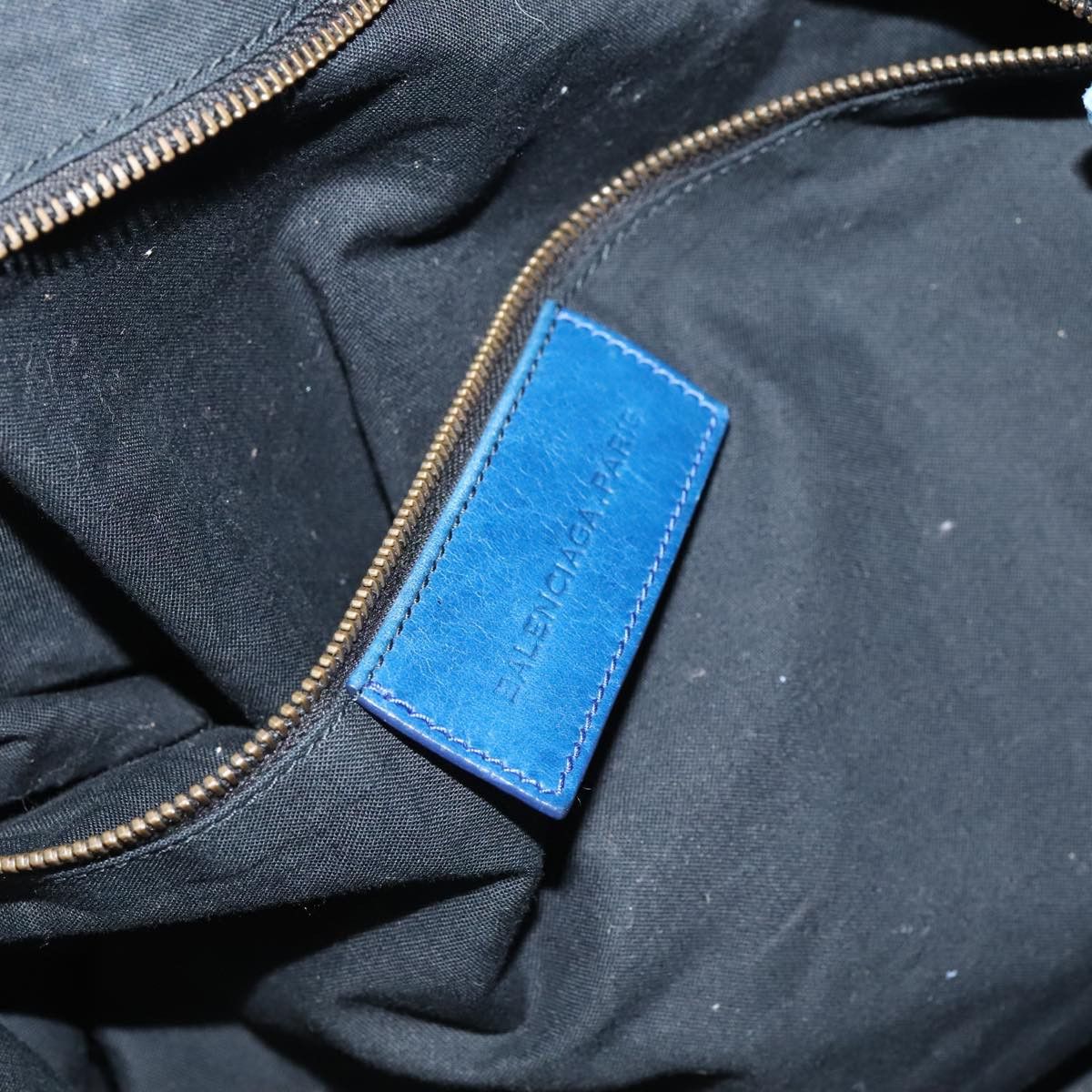 Balenciaga Blue Leather Handbag (Pre-Owned) Size ONE SIZE - 15 Thumbnail