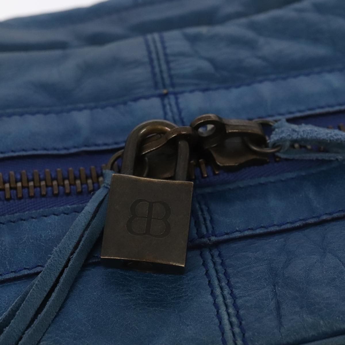 Balenciaga Blue Leather Handbag (Pre-Owned) Size ONE SIZE - 14 Thumbnail