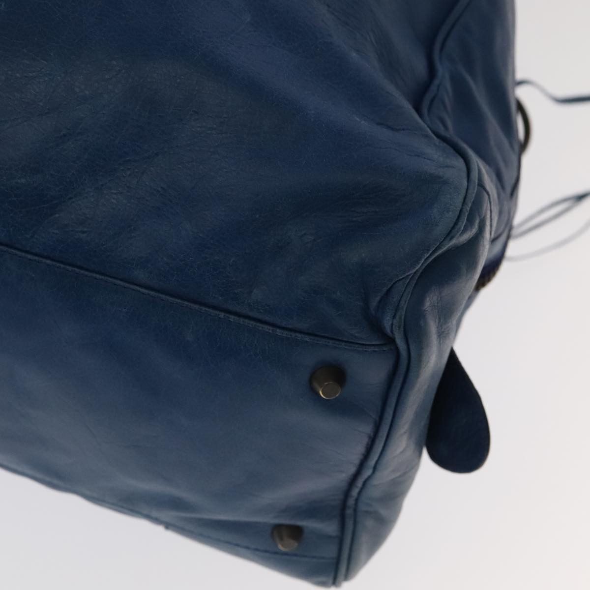 Balenciaga Blue Leather Handbag (Pre-Owned) Size ONE SIZE - 11 Thumbnail