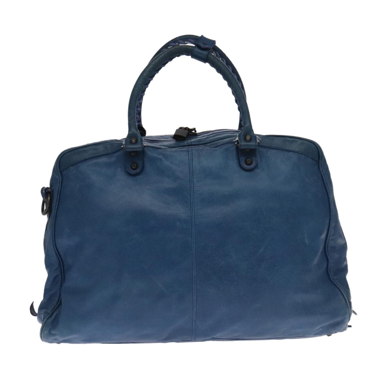 Balenciaga Blue Leather Handbag (Pre-Owned) Size ONE SIZE - 2 Thumbnail