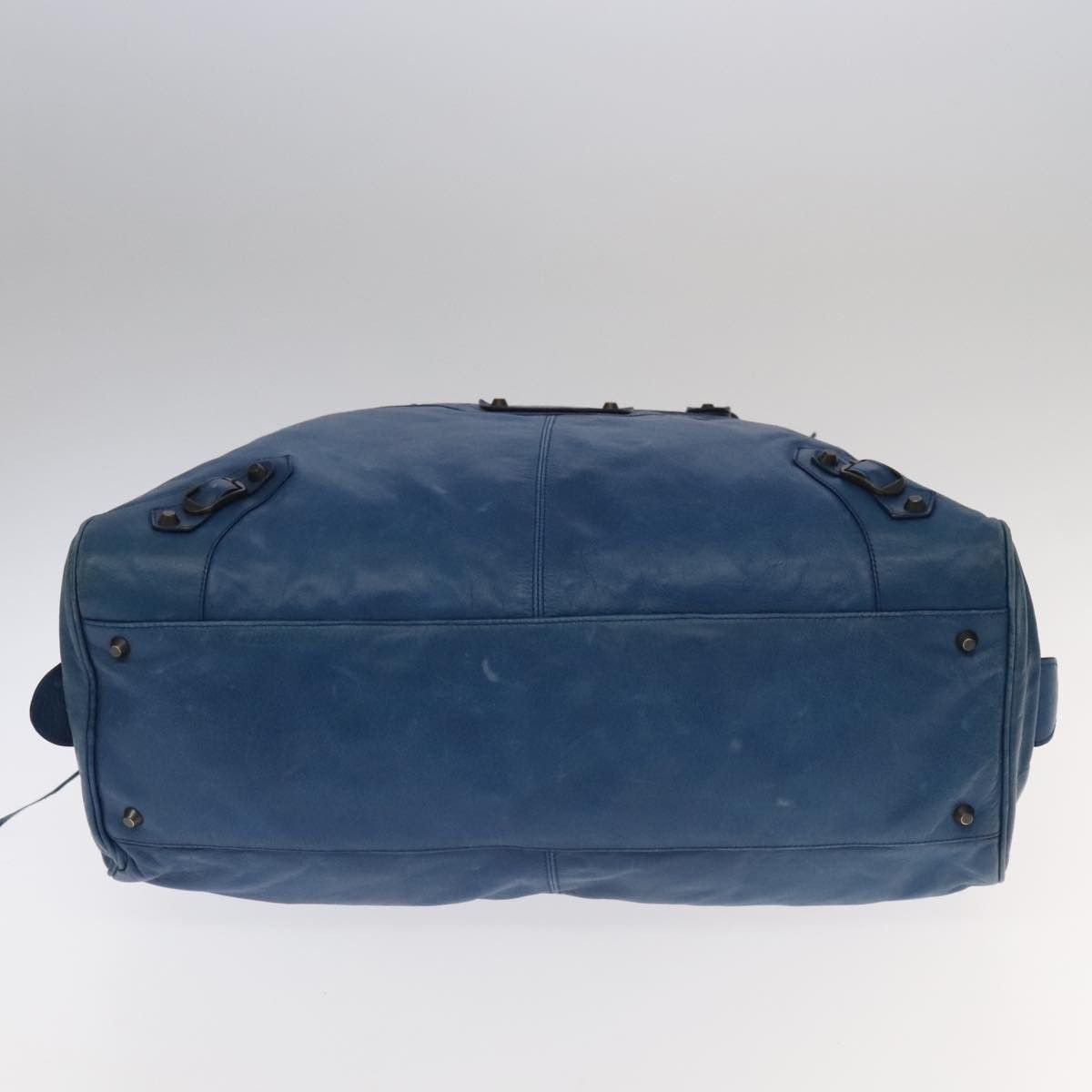 Balenciaga Blue Leather Handbag (Pre-Owned) Size ONE SIZE - 8 Thumbnail