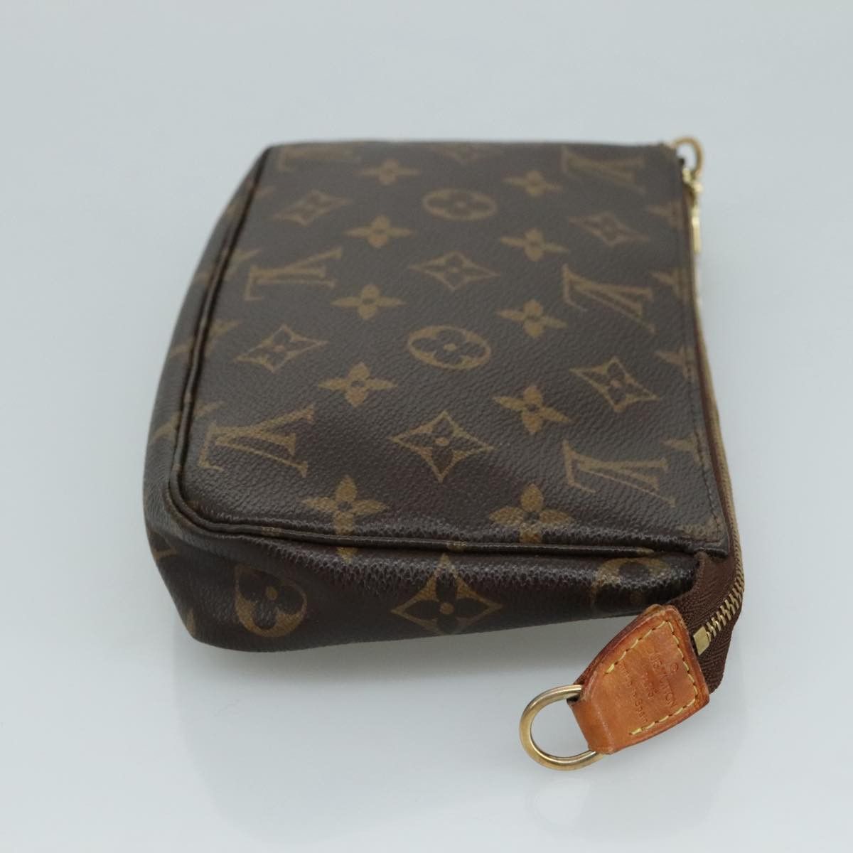 Louis Vuitton Pochette Accessoire Brown Canvas Clutch Bag (Pre-Owned) Size ONE SIZE - 3 Thumbnail