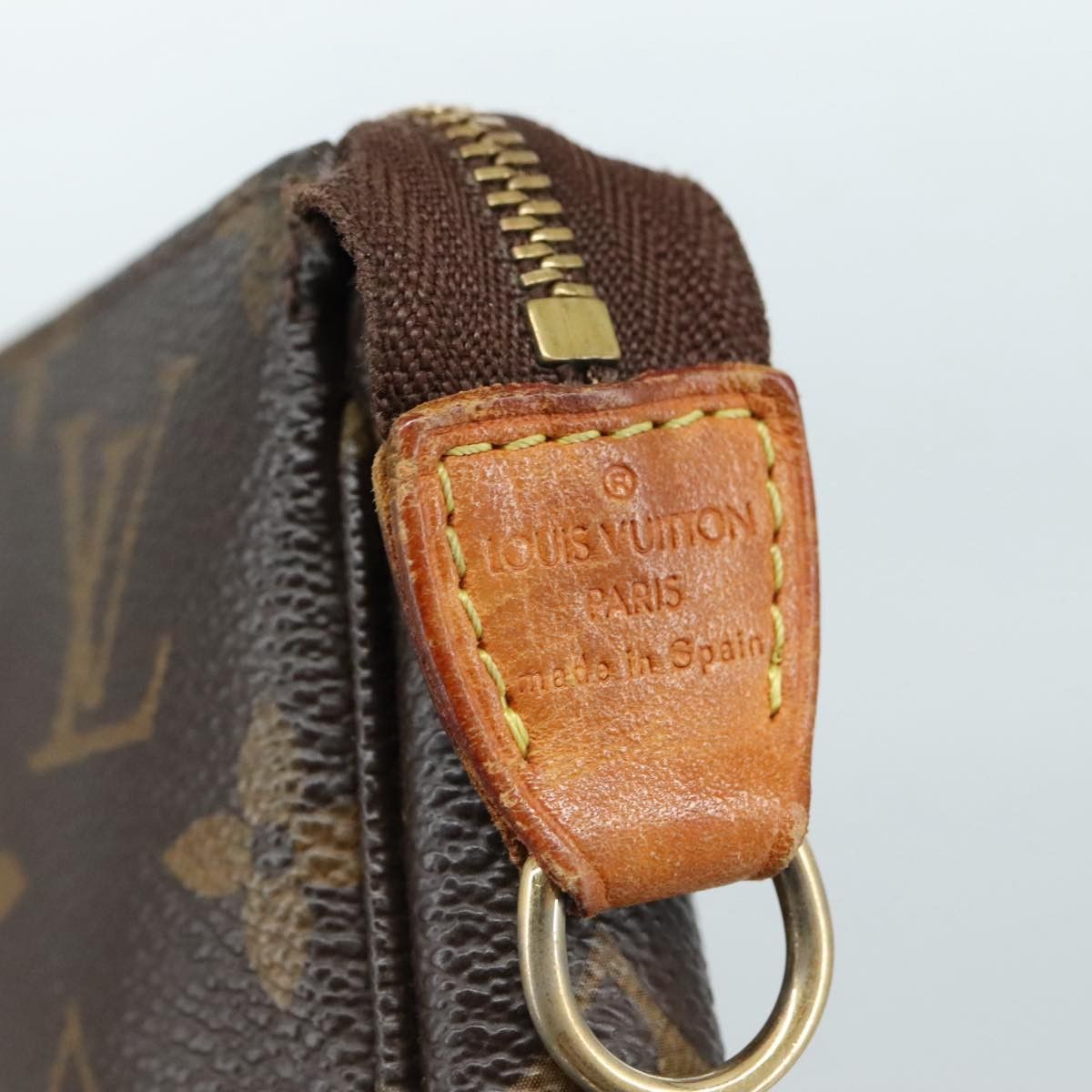 Louis Vuitton Pochette Accessoire Brown Canvas Clutch Bag (Pre-Owned) Size ONE SIZE - 16 Thumbnail