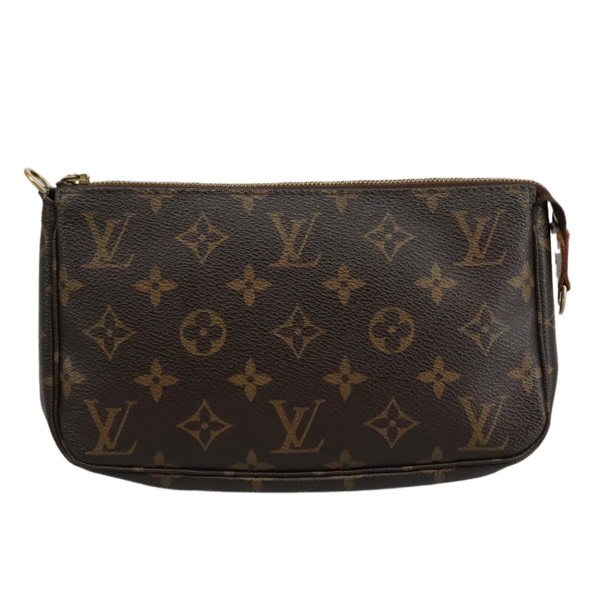 Louis Vuitton Pochette Accessoire Brown Canvas Clutch Bag (Pre-Owned) Size ONE SIZE - 19 Thumbnail