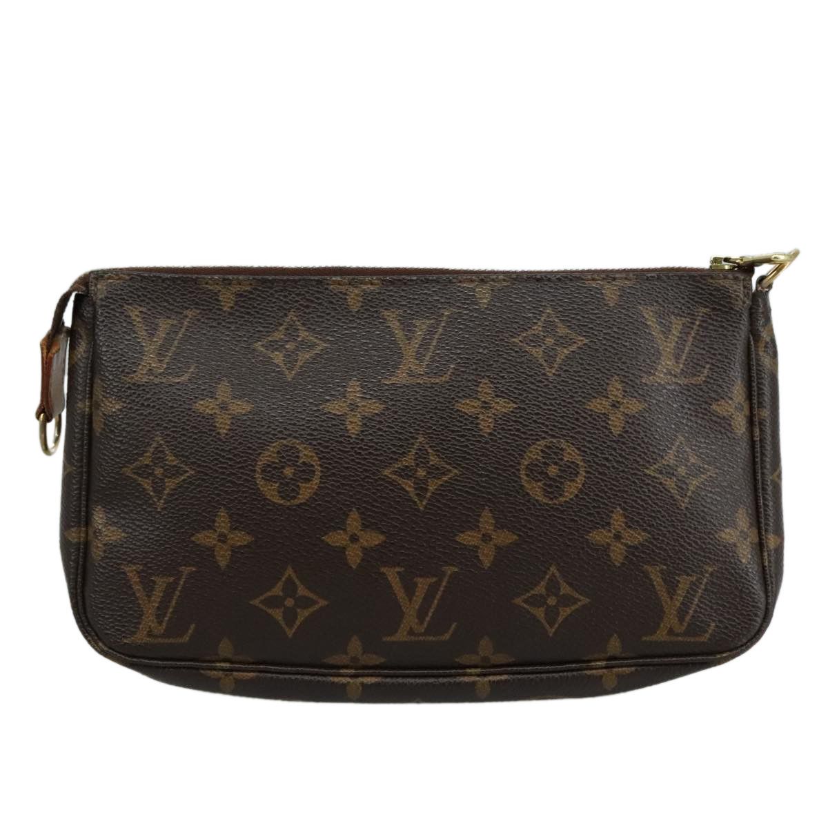 Louis Vuitton Pochette Accessoire Brown Canvas Clutch Bag (Pre-Owned) Size ONE SIZE - 2 Thumbnail