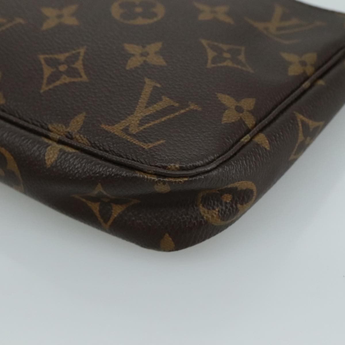 Louis Vuitton Pochette Accessoire Brown Canvas Clutch Bag (Pre-Owned) Size ONE SIZE - 8 Thumbnail