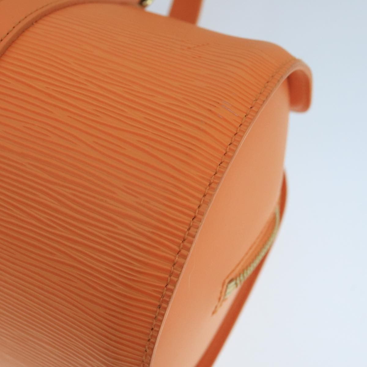 Louis Vuitton Soufflot Orange Leather Handbag (Pre-Owned) Size ONE SIZE - 9 Thumbnail