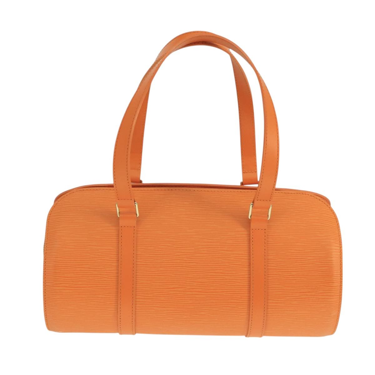 Louis Vuitton Soufflot Orange Leather Handbag (Pre-Owned) Size ONE SIZE - 17 Thumbnail