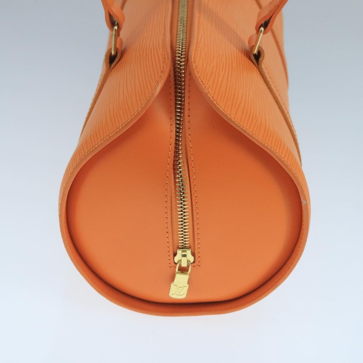 Louis Vuitton Soufflot Orange Leather Handbag (Pre-Owned) Size ONE SIZE - 3 Thumbnail