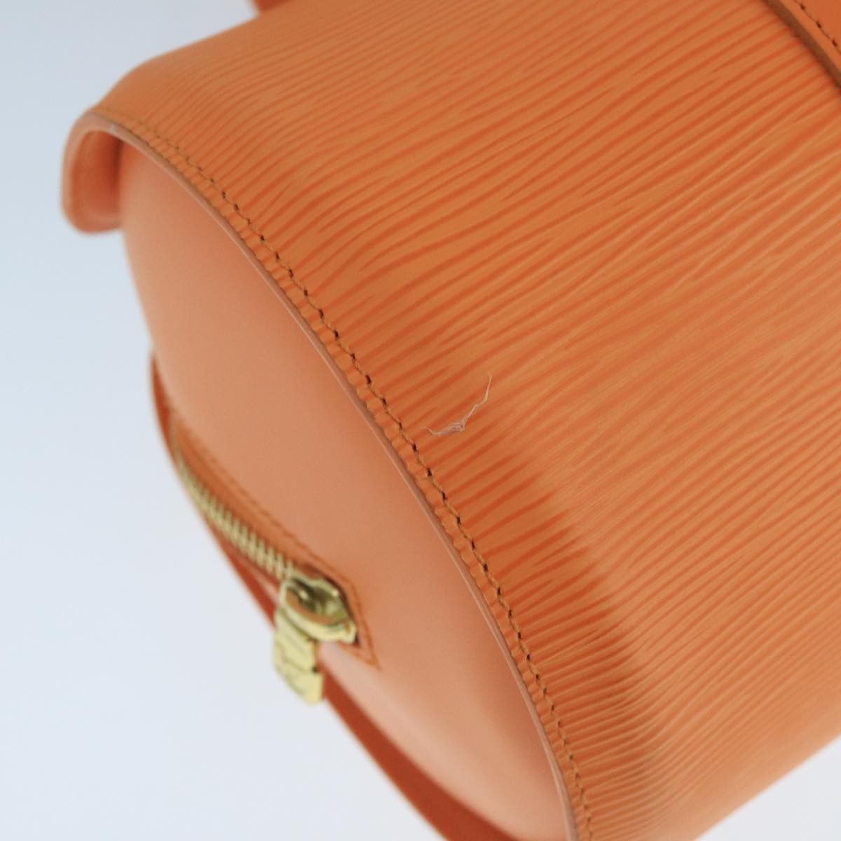 Louis Vuitton Soufflot Orange Leather Handbag (Pre-Owned) Size ONE SIZE - 6 Thumbnail