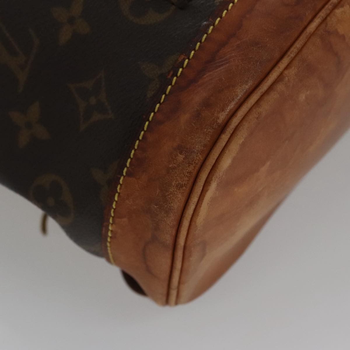 Louis Vuitton Montsouris Mm Brown Canvas Backpack Bag (Pre-Owned) Size ONE SIZE - 6 Thumbnail