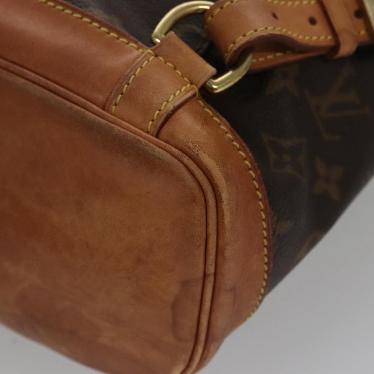 Louis Vuitton Montsouris Mm Brown Canvas Backpack Bag (Pre-Owned) Size ONE SIZE - 7 Thumbnail