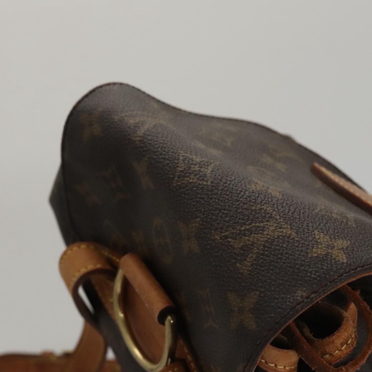 Louis Vuitton Montsouris Mm Brown Canvas Backpack Bag (Pre-Owned) Size ONE SIZE - 18 Thumbnail