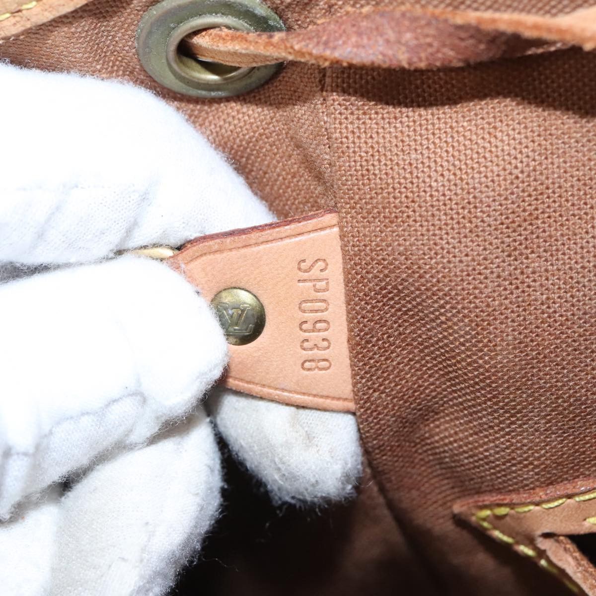 Louis Vuitton Montsouris Mm Brown Canvas Backpack Bag (Pre-Owned) Size ONE SIZE - 15 Thumbnail