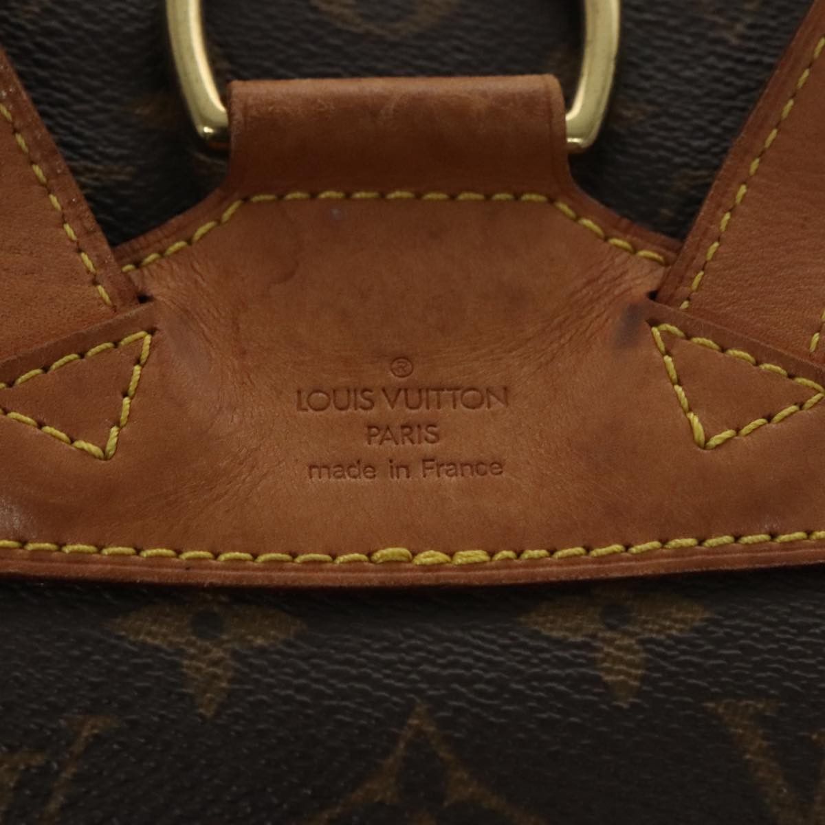 Louis Vuitton Montsouris Mm Brown Canvas Backpack Bag (Pre-Owned) Size ONE SIZE - 16 Thumbnail