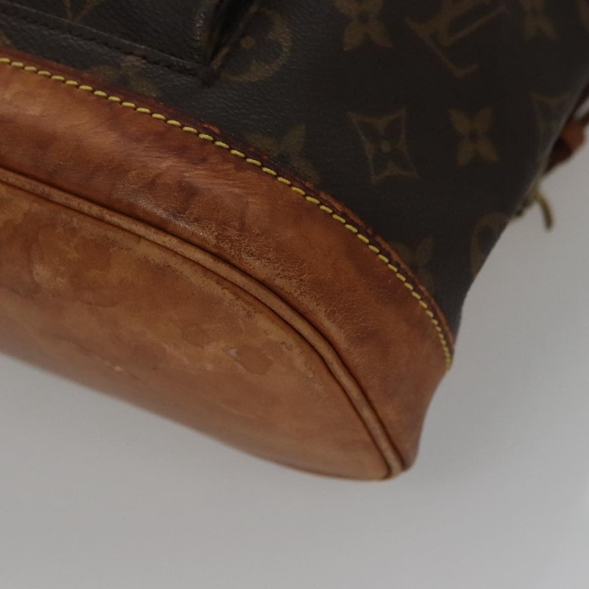 Louis Vuitton Montsouris Mm Brown Canvas Backpack Bag (Pre-Owned) Size ONE SIZE - 8 Thumbnail
