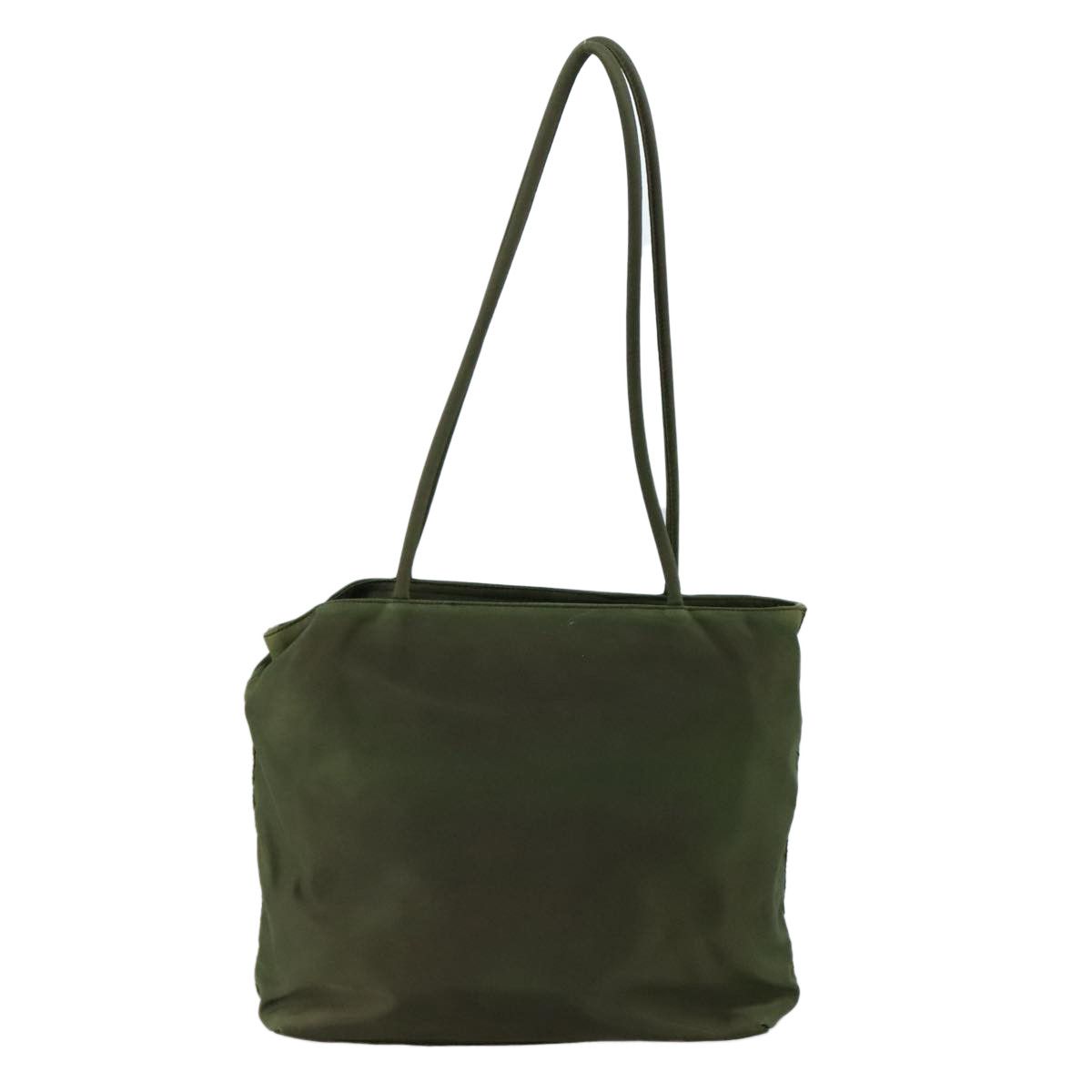 Prada Re-Nylon Khaki Synthetic Tote Bag (Pre-Owned) Size ONE SIZE - 2 Thumbnail