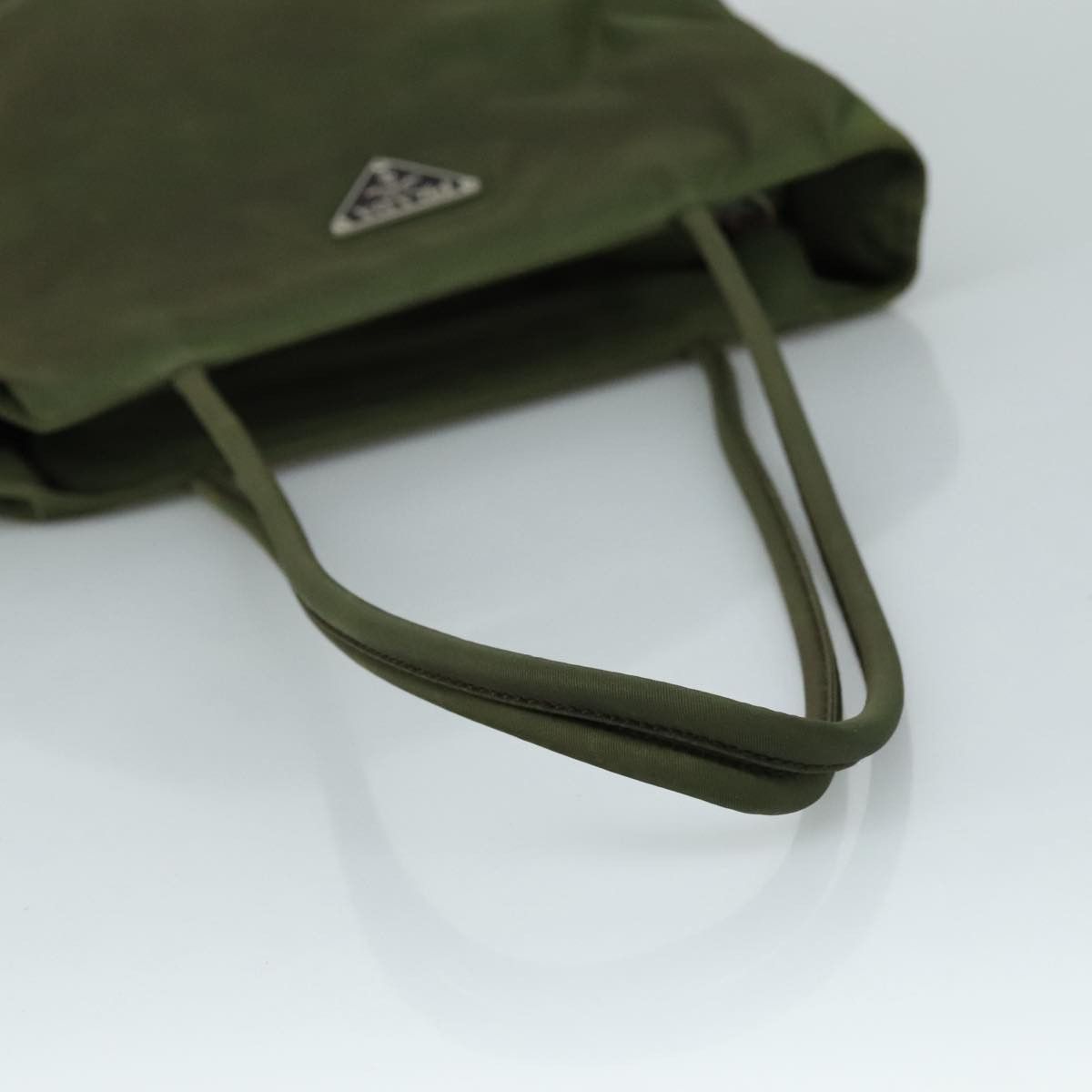 Prada Re-Nylon Khaki Synthetic Tote Bag (Pre-Owned) Size ONE SIZE - 5 Thumbnail