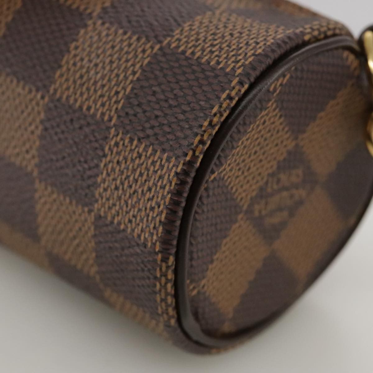 Louis Vuitton Mini Baby Papillon Brown Canvas Clutch Bag (Pre-Owned) Size ONE SIZE - 9 Thumbnail
