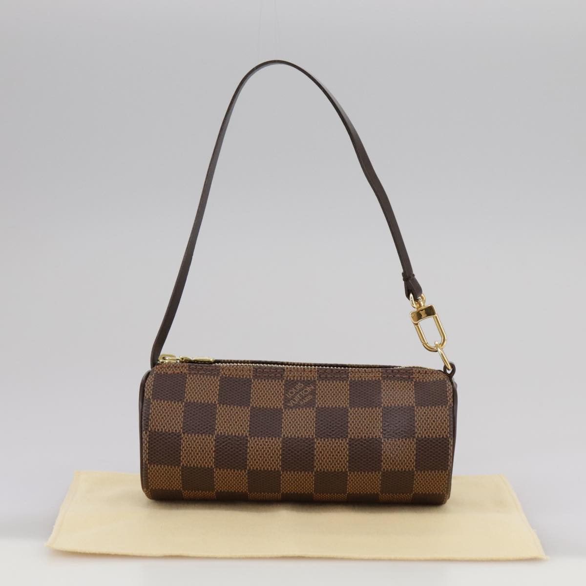 Louis Vuitton Mini Baby Papillon Brown Canvas Clutch Bag (Pre-Owned) Size ONE SIZE - 17 Thumbnail