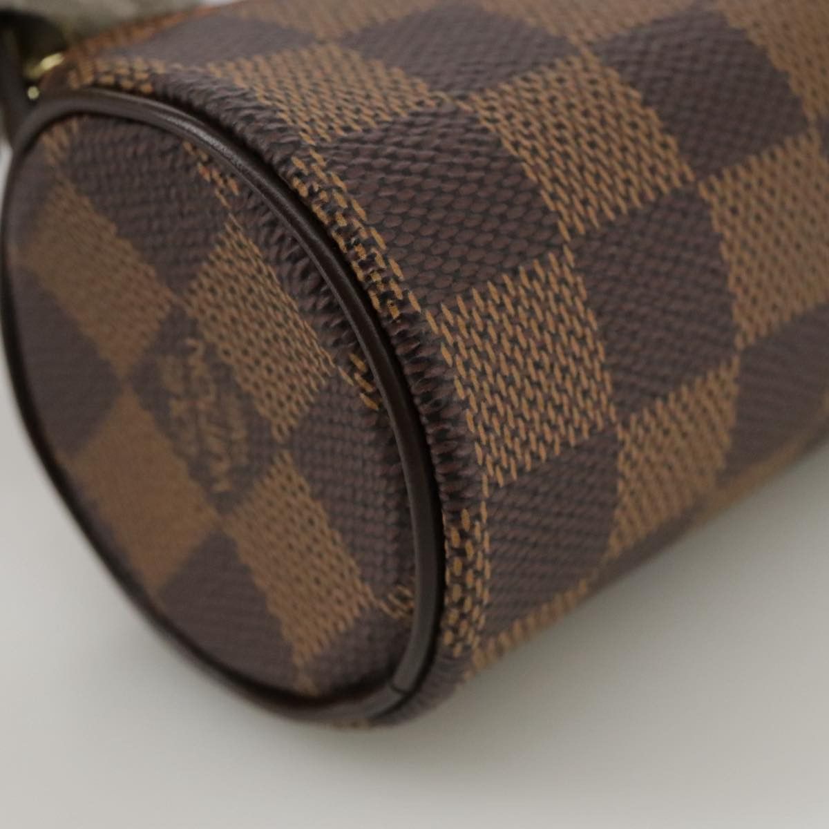 Louis Vuitton Mini Baby Papillon Brown Canvas Clutch Bag (Pre-Owned) Size ONE SIZE - 8 Thumbnail