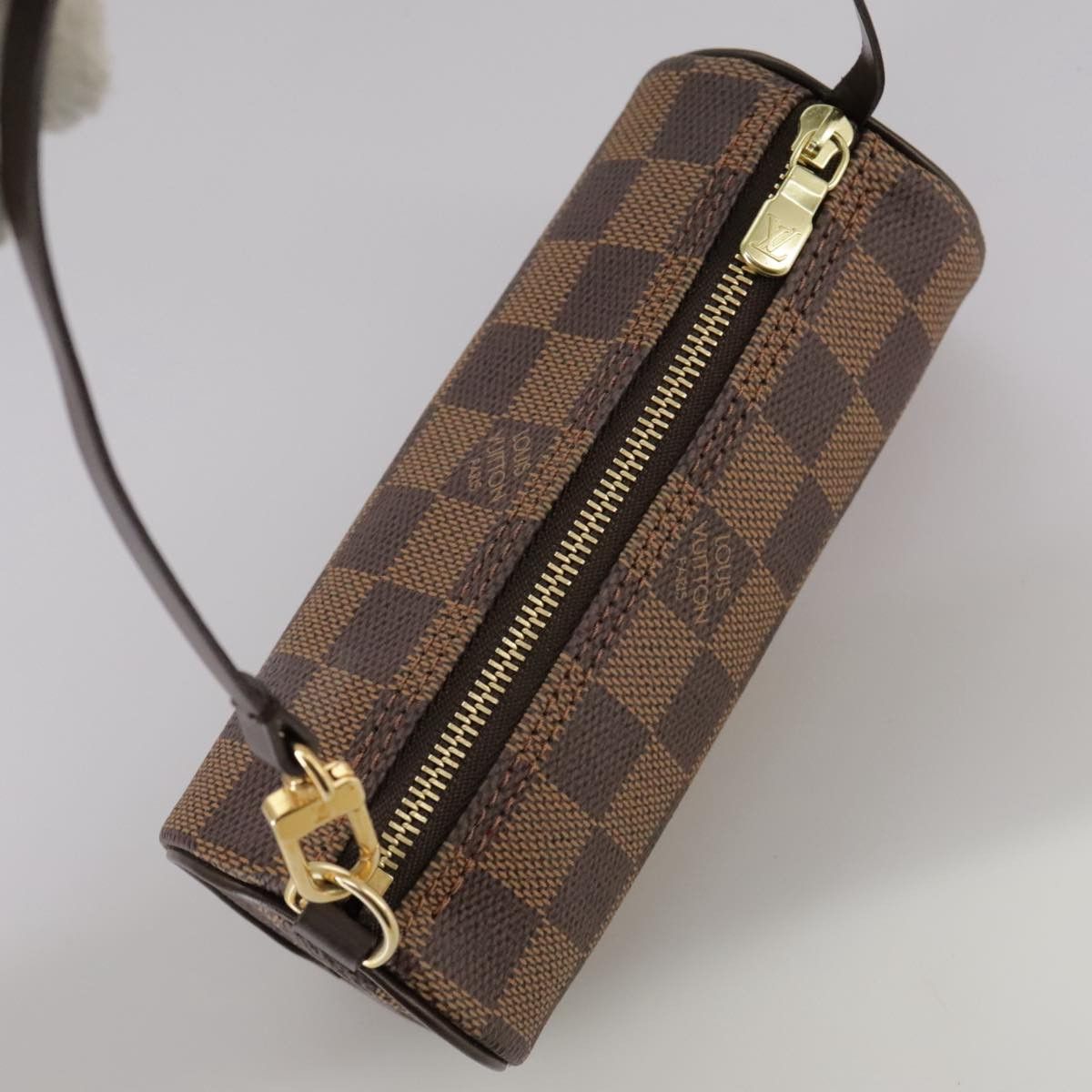 Louis Vuitton Mini Baby Papillon Brown Canvas Clutch Bag (Pre-Owned) Size ONE SIZE - 12 Thumbnail