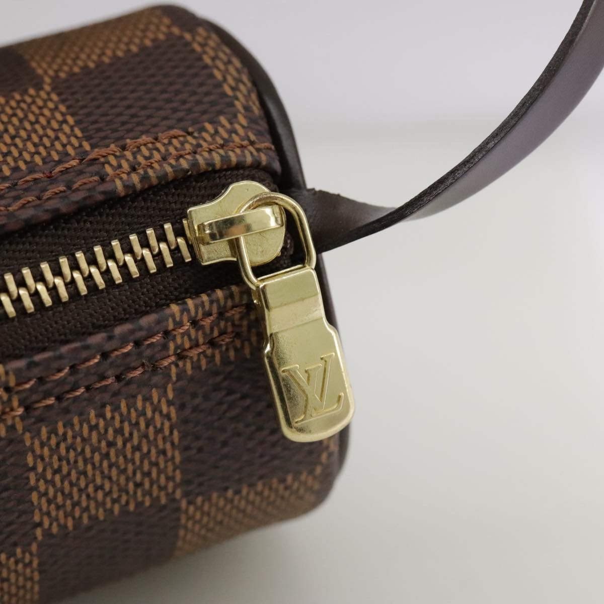 Louis Vuitton Mini Baby Papillon Brown Canvas Clutch Bag (Pre-Owned) Size ONE SIZE - 14 Thumbnail