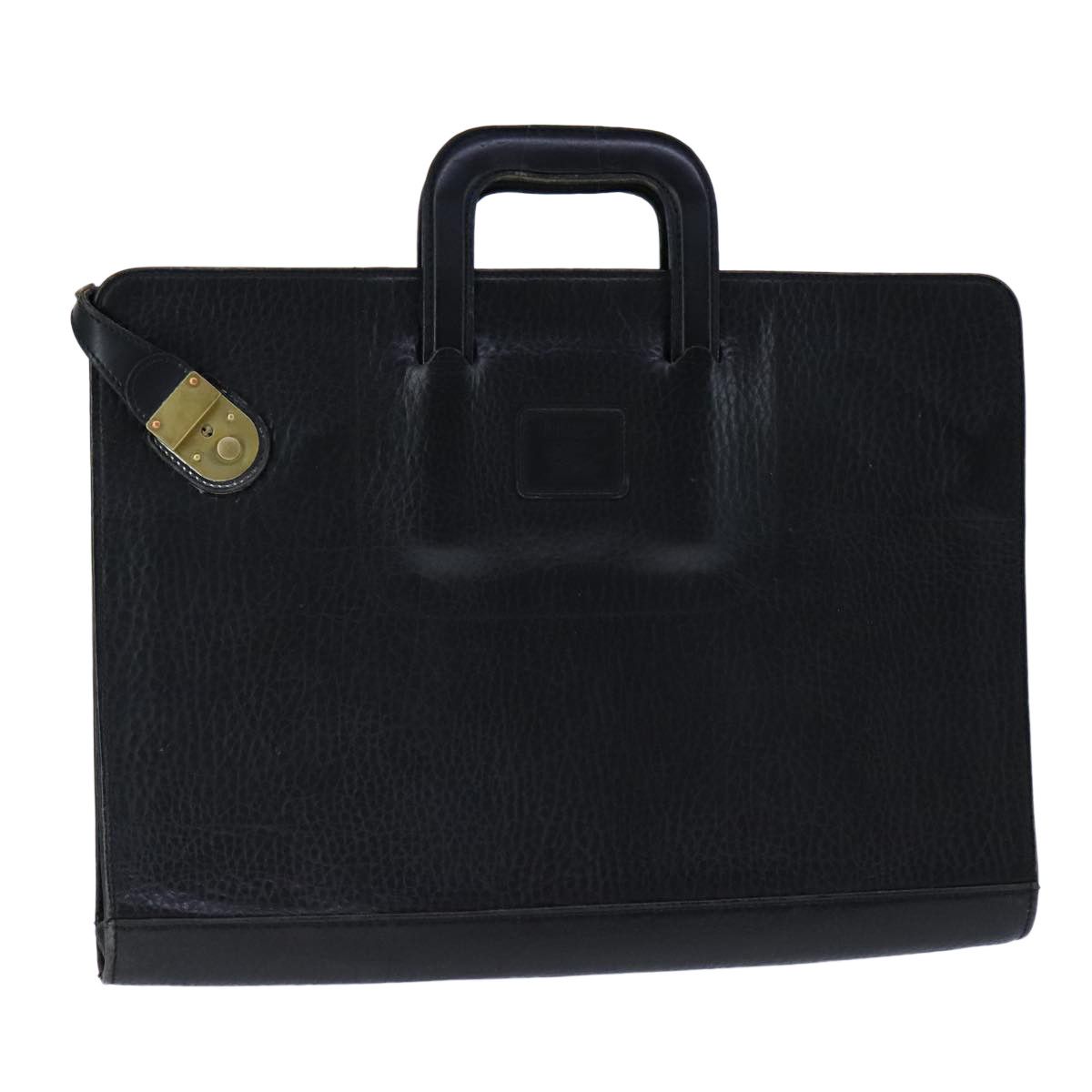 Burberry Black Leather Briefcase Bag (Pre-Owned) Size ONE SIZE - 15 Thumbnail