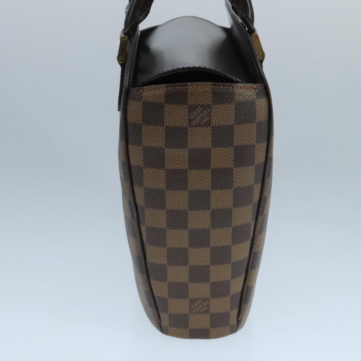 Louis Vuitton Saria Brown Canvas Handbag (Pre-Owned) Size ONE SIZE - 3 Thumbnail