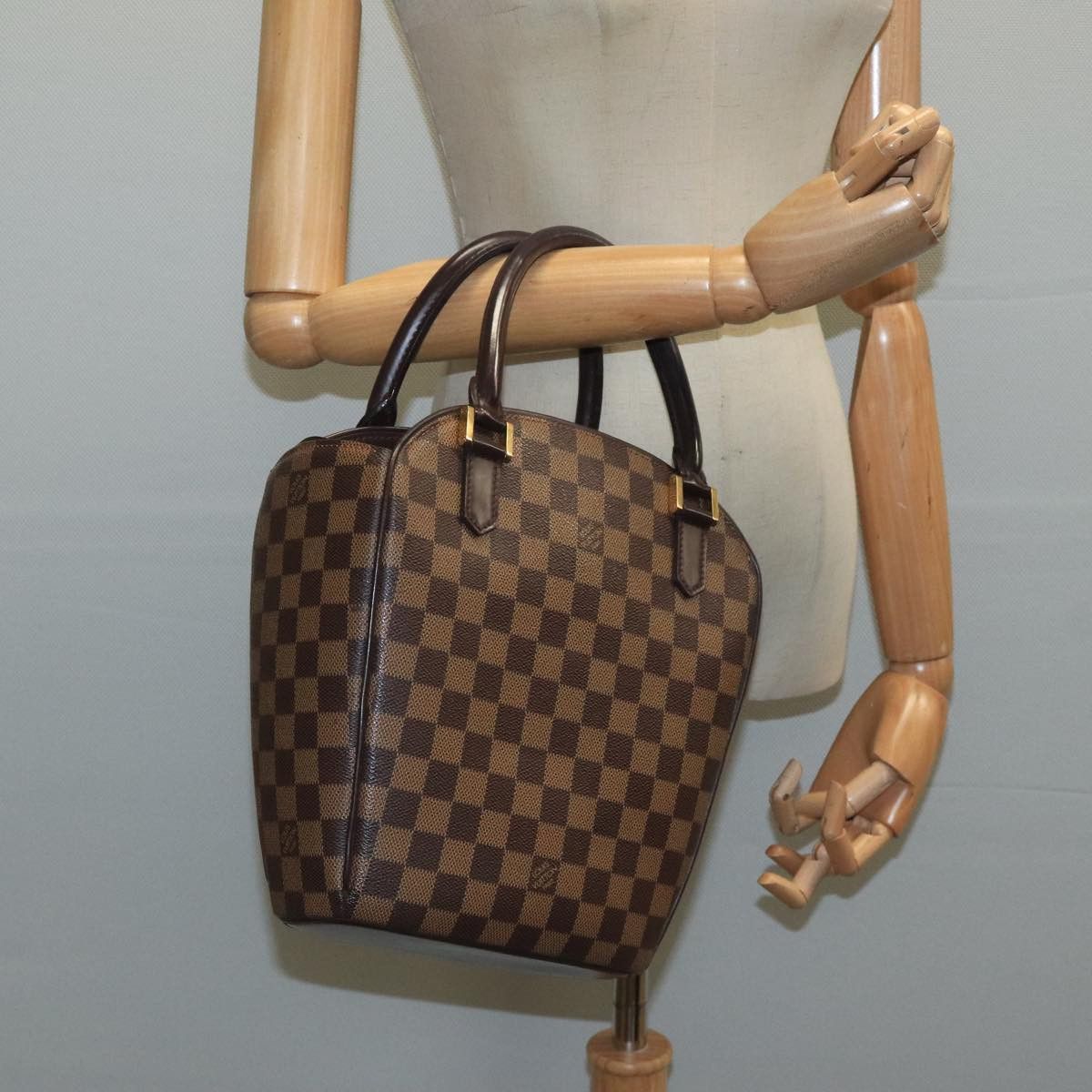Louis Vuitton Saria Brown Canvas Handbag (Pre-Owned) Size ONE SIZE - 15 Thumbnail