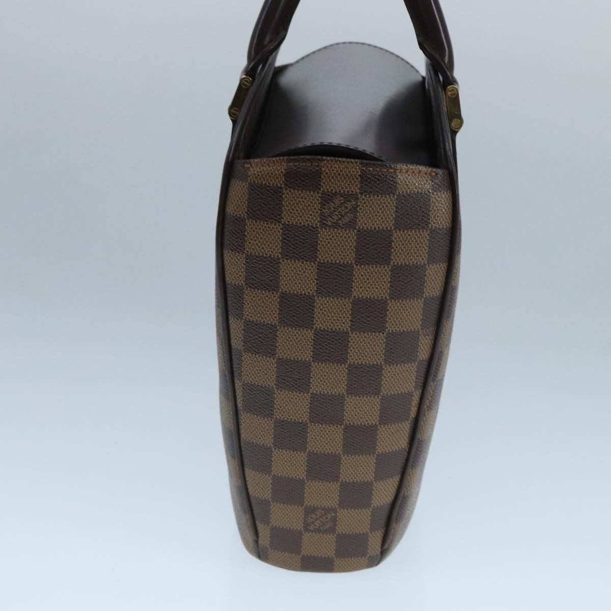 Louis Vuitton Saria Brown Canvas Handbag (Pre-Owned) Size ONE SIZE - 4 Thumbnail