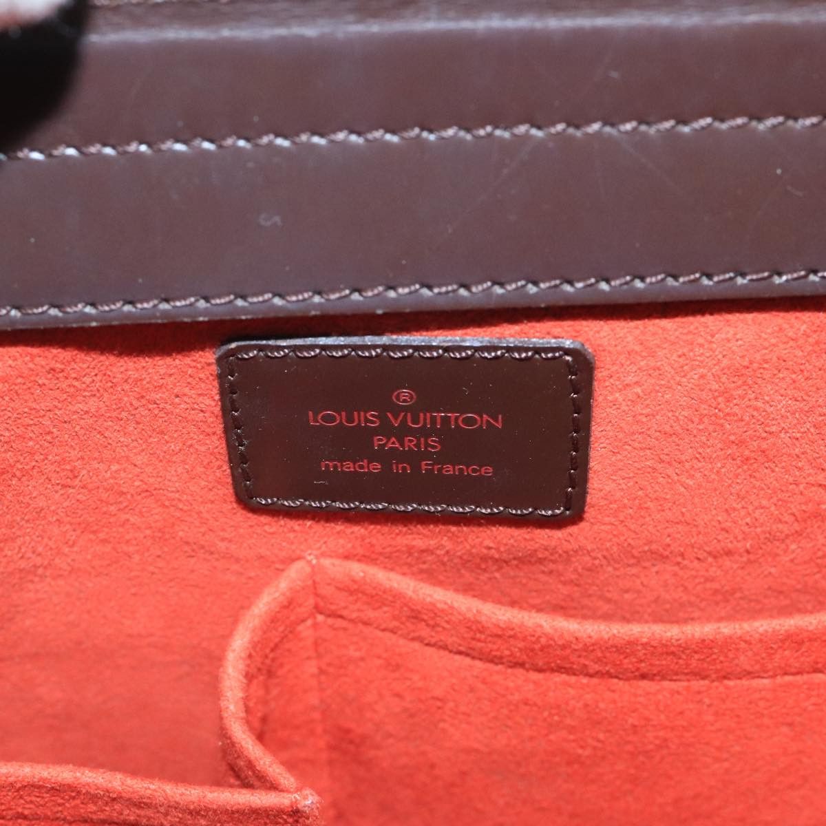 Louis Vuitton Saria Brown Canvas Handbag (Pre-Owned) Size ONE SIZE - 14 Thumbnail