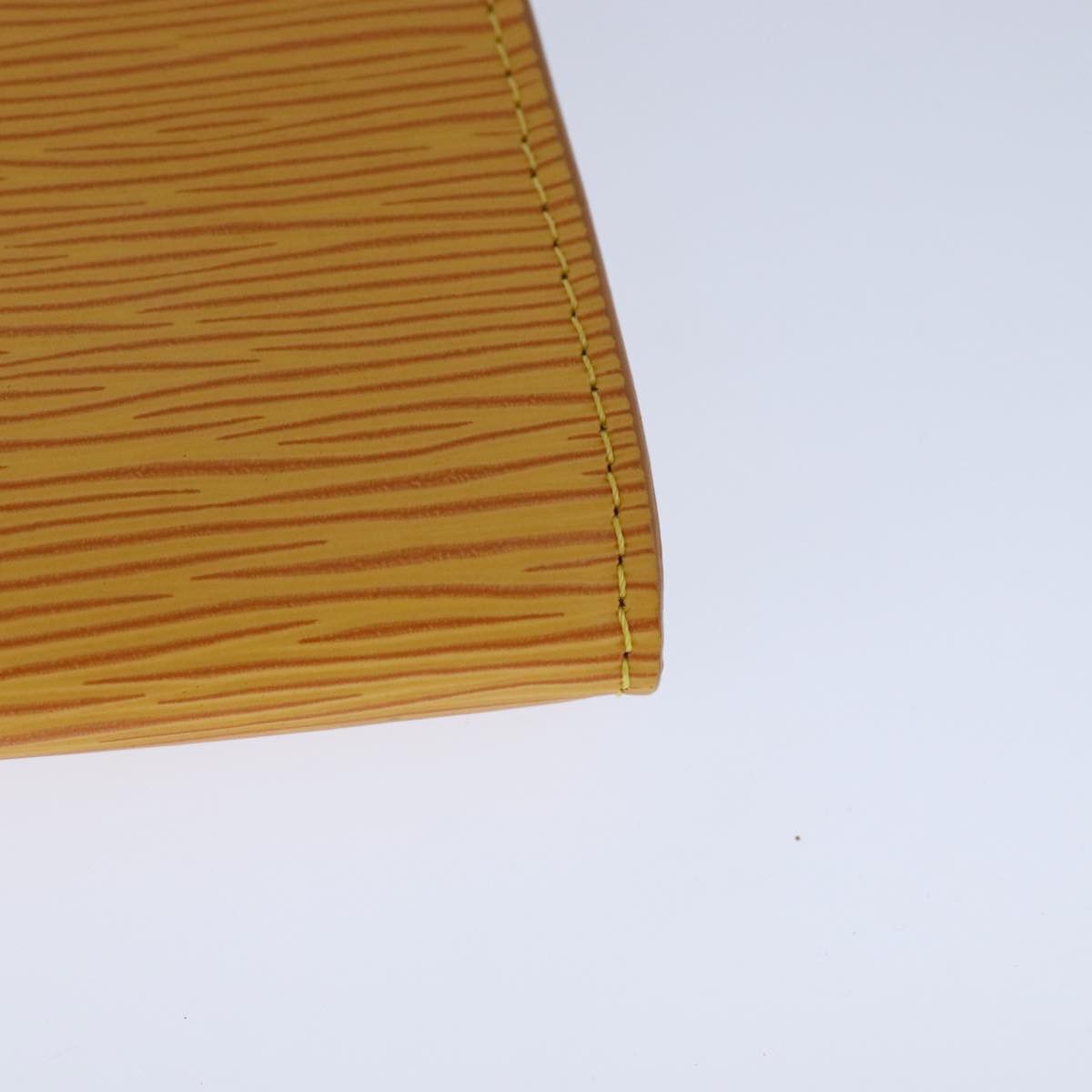 Louis Vuitton Pochette Accessoire Yellow Leather Clutch Bag (Pre-Owned) Size ONE SIZE - 9 Thumbnail