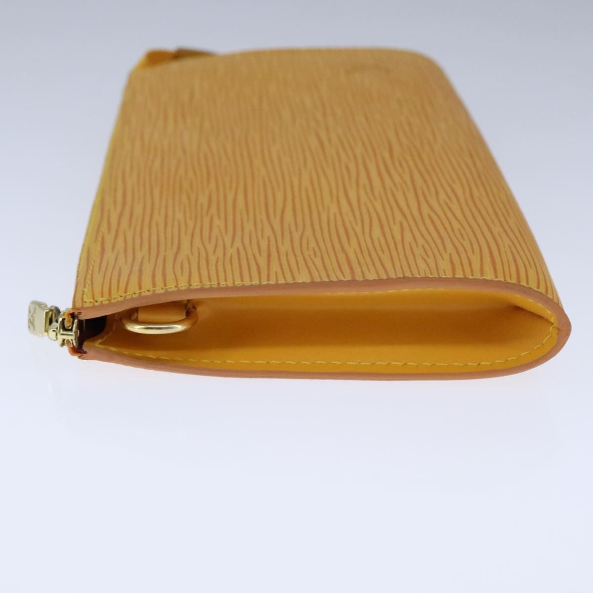Louis Vuitton Pochette Accessoire Yellow Leather Clutch Bag (Pre-Owned) Size ONE SIZE - 4 Thumbnail
