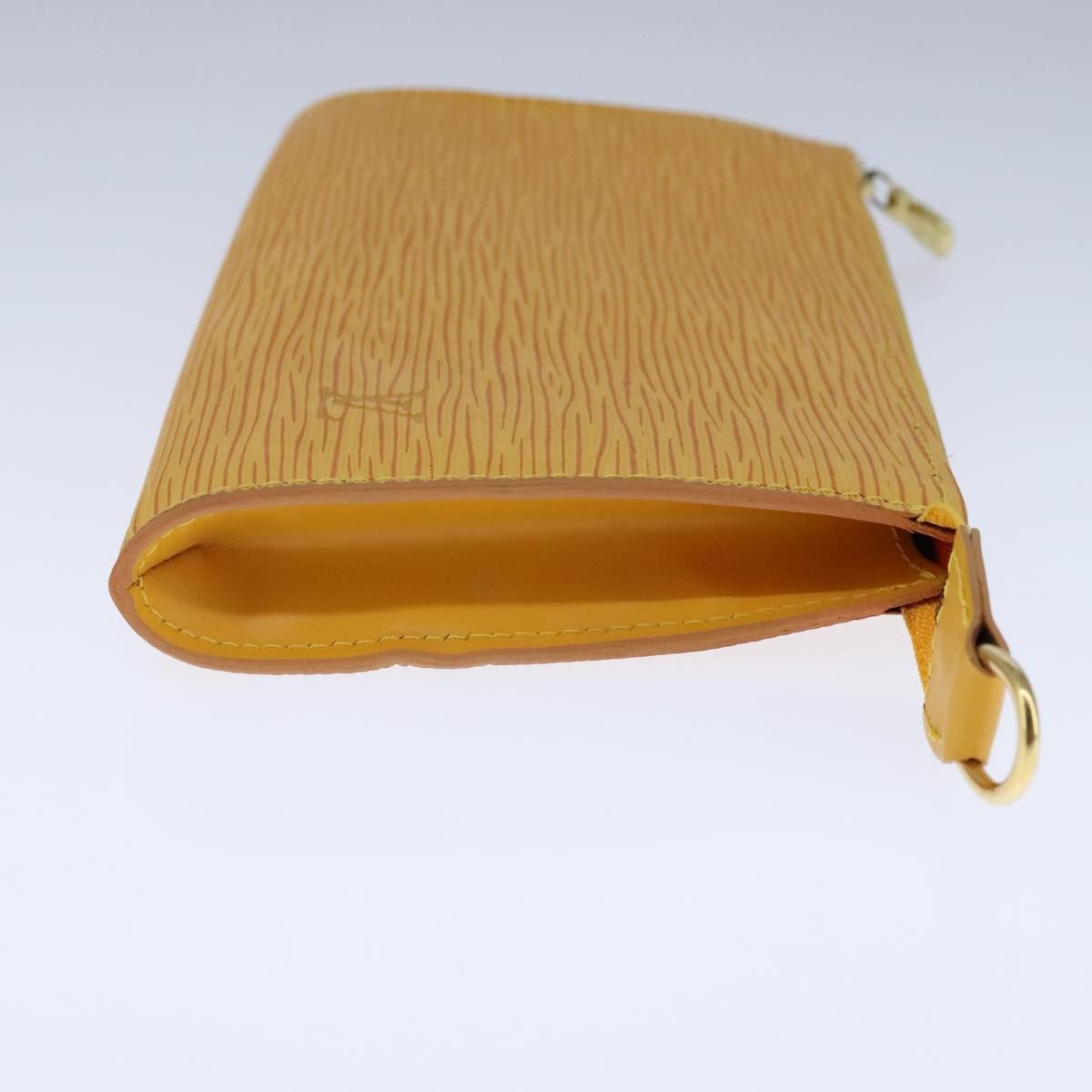 Louis Vuitton Pochette Accessoire Yellow Leather Clutch Bag (Pre-Owned) Size ONE SIZE - 3 Thumbnail