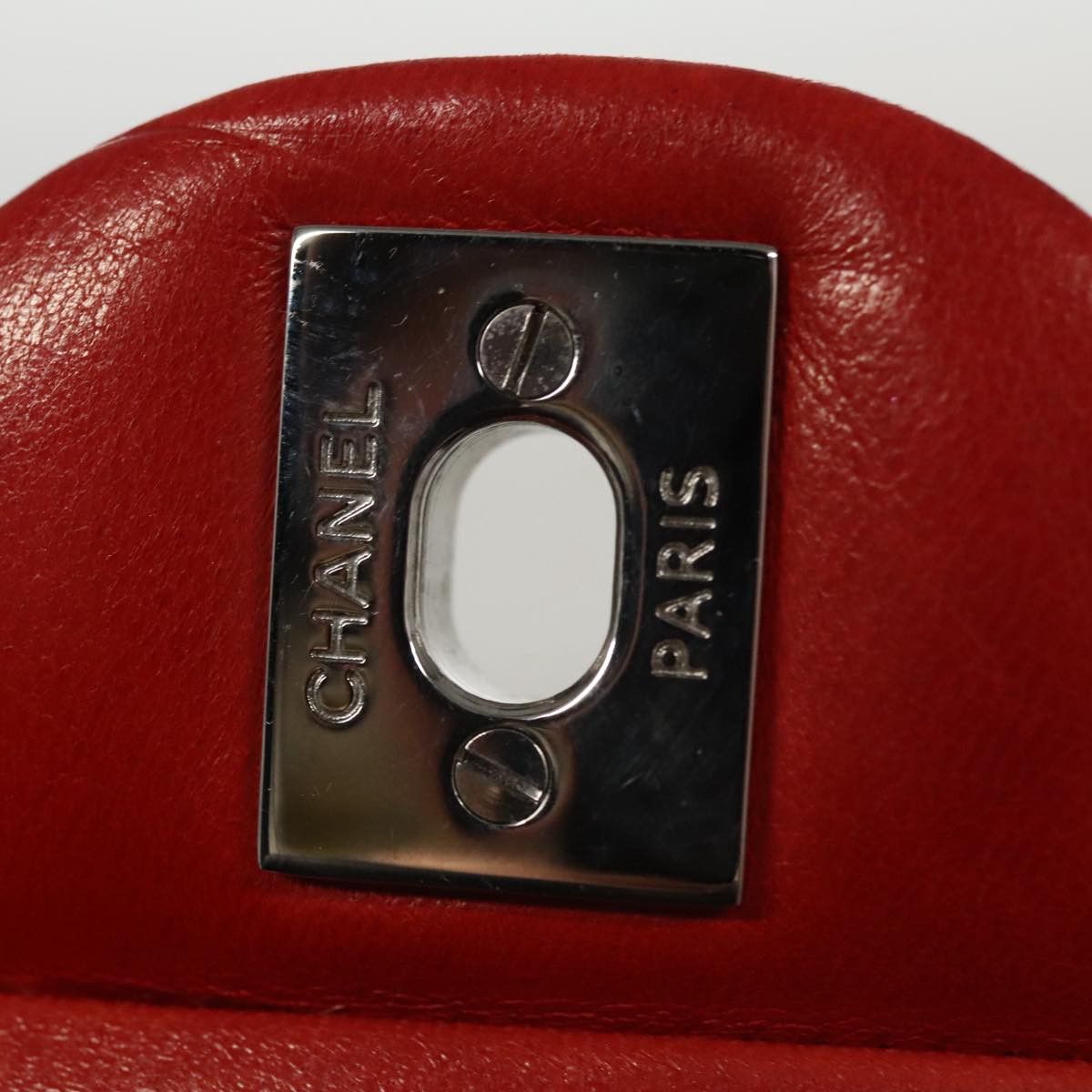 Chanel Timeless 26 Red Leather Shoulder Bag (Pre-Owned) Size ONE SIZE - 15 Thumbnail