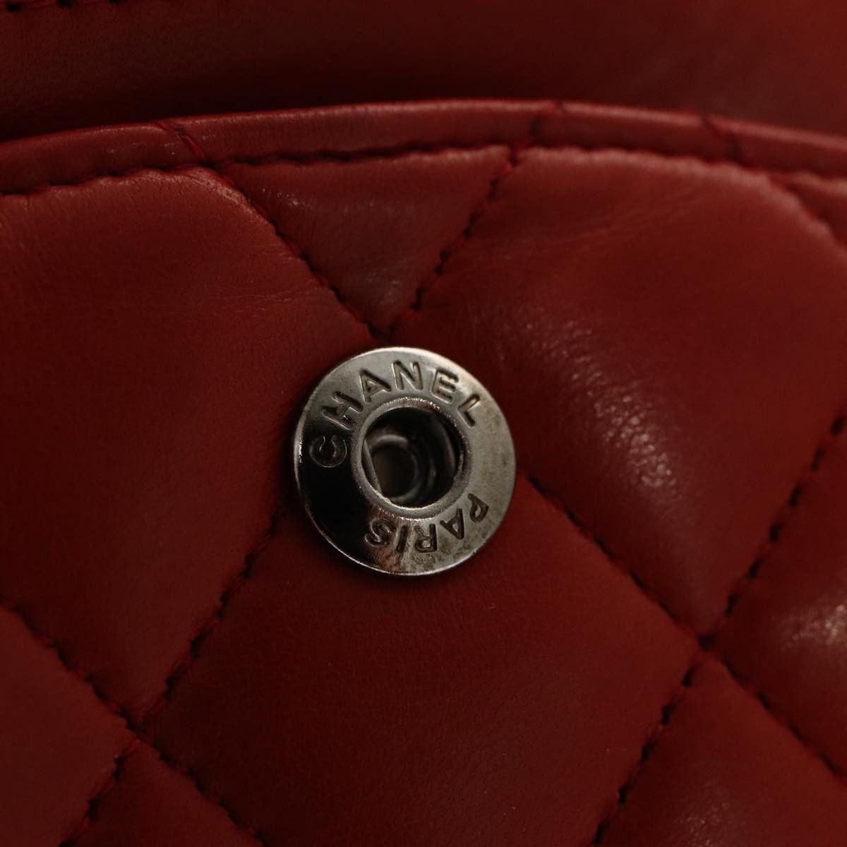 Chanel Timeless 26 Red Leather Shoulder Bag (Pre-Owned) Size ONE SIZE - 13 Thumbnail