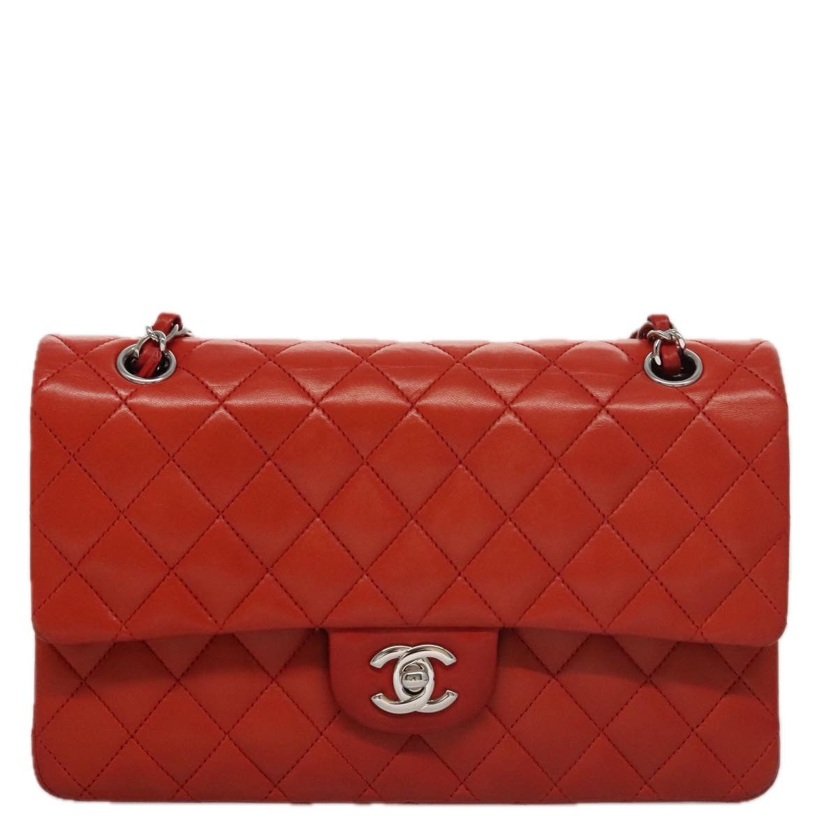 Chanel Timeless 26 Red Leather Shoulder Bag (Pre-Owned) Size ONE SIZE - 16 Thumbnail