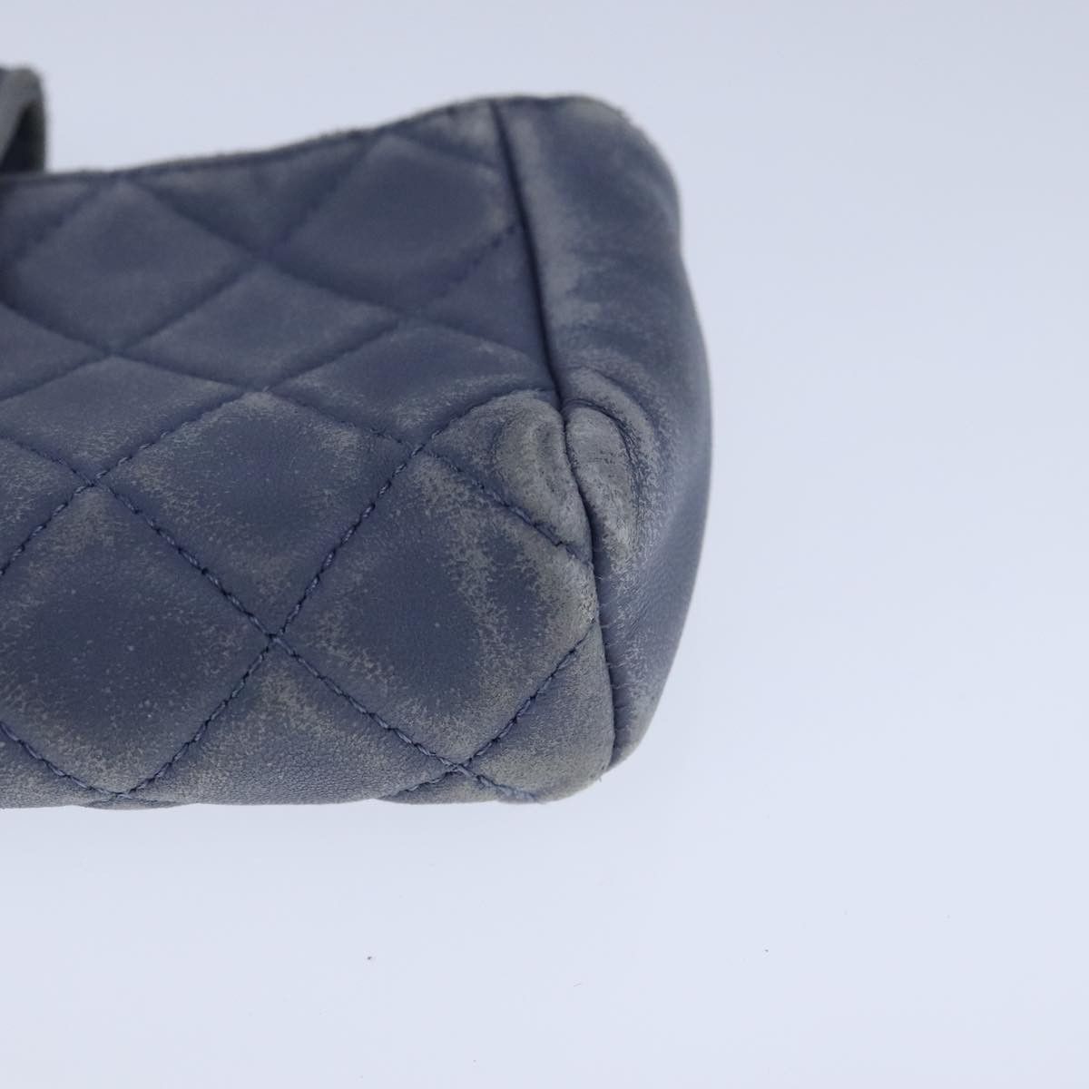 Chanel Timeless Blue Leather Clutch Bag (Pre-Owned) Size ONE SIZE - 6 Thumbnail