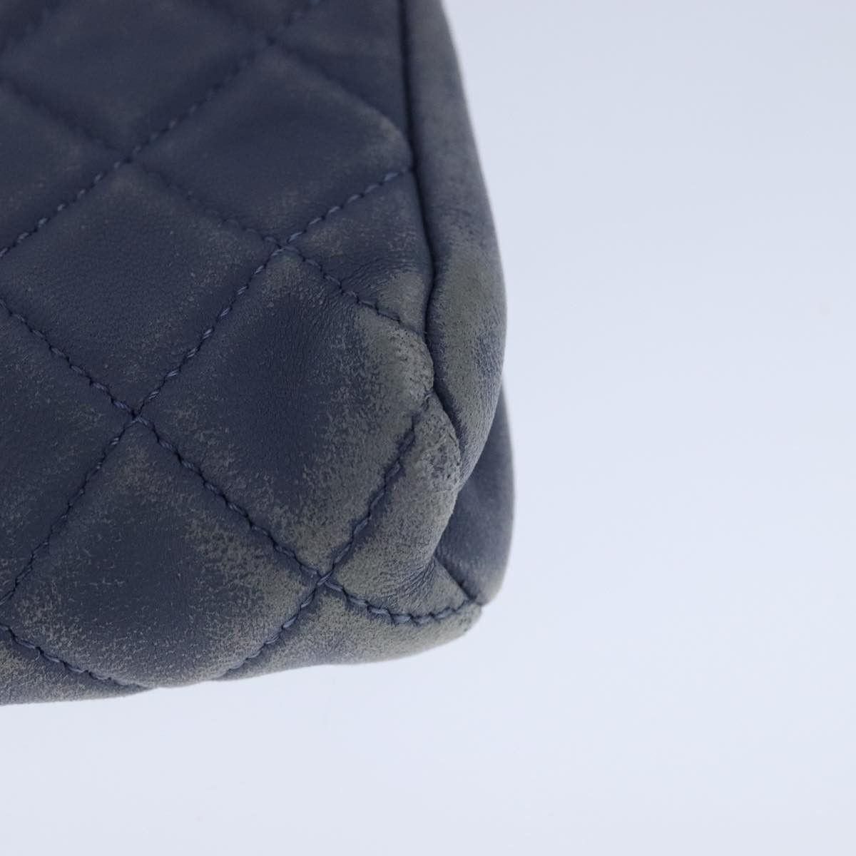 Chanel Timeless Blue Leather Clutch Bag (Pre-Owned) Size ONE SIZE - 8 Thumbnail