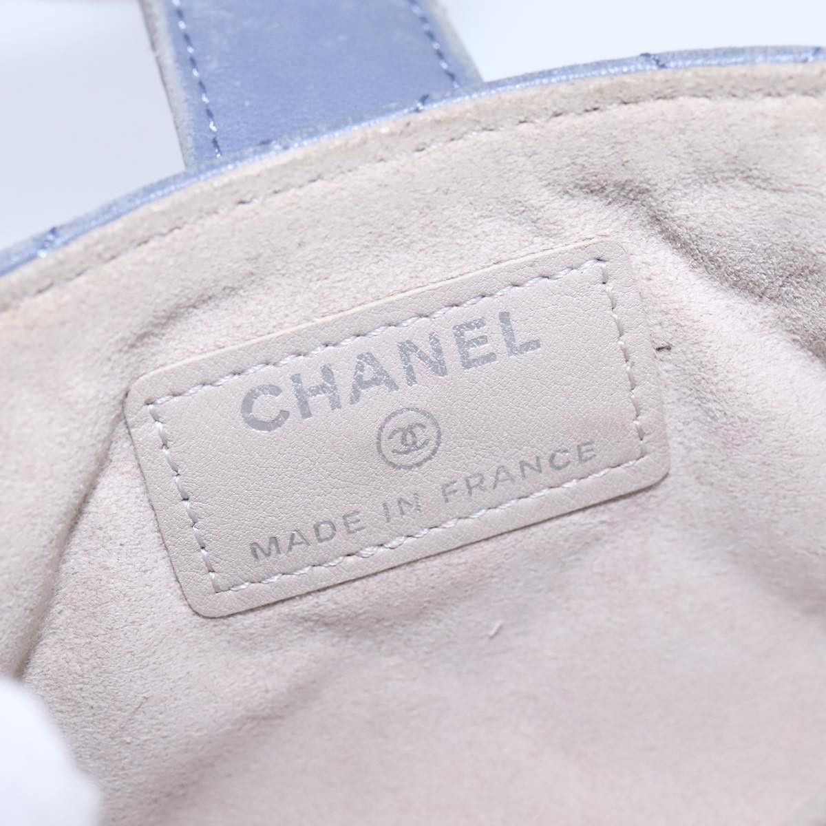 Chanel Timeless Blue Leather Clutch Bag (Pre-Owned) Size ONE SIZE - 12 Thumbnail