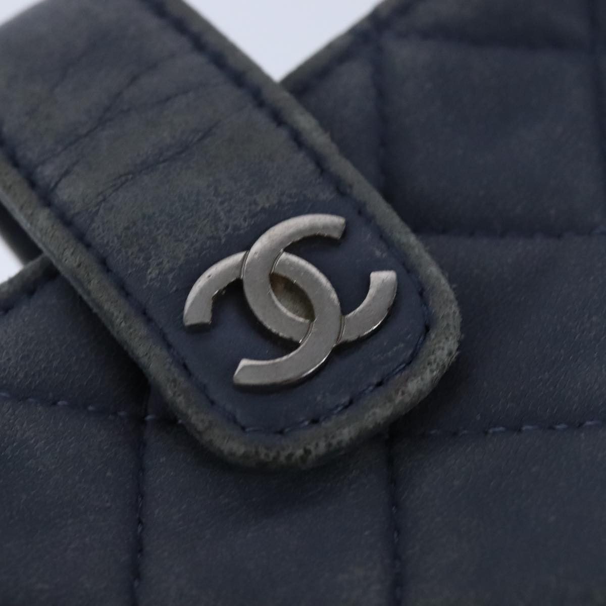 Chanel Timeless Blue Leather Clutch Bag (Pre-Owned) Size ONE SIZE - 9 Thumbnail