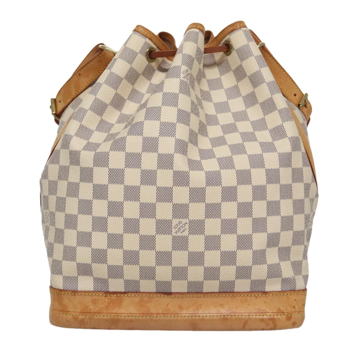 Louis Vuitton Noe White Canvas Shoulder Bag (Pre-Owned) Size ONE SIZE - 2 Thumbnail