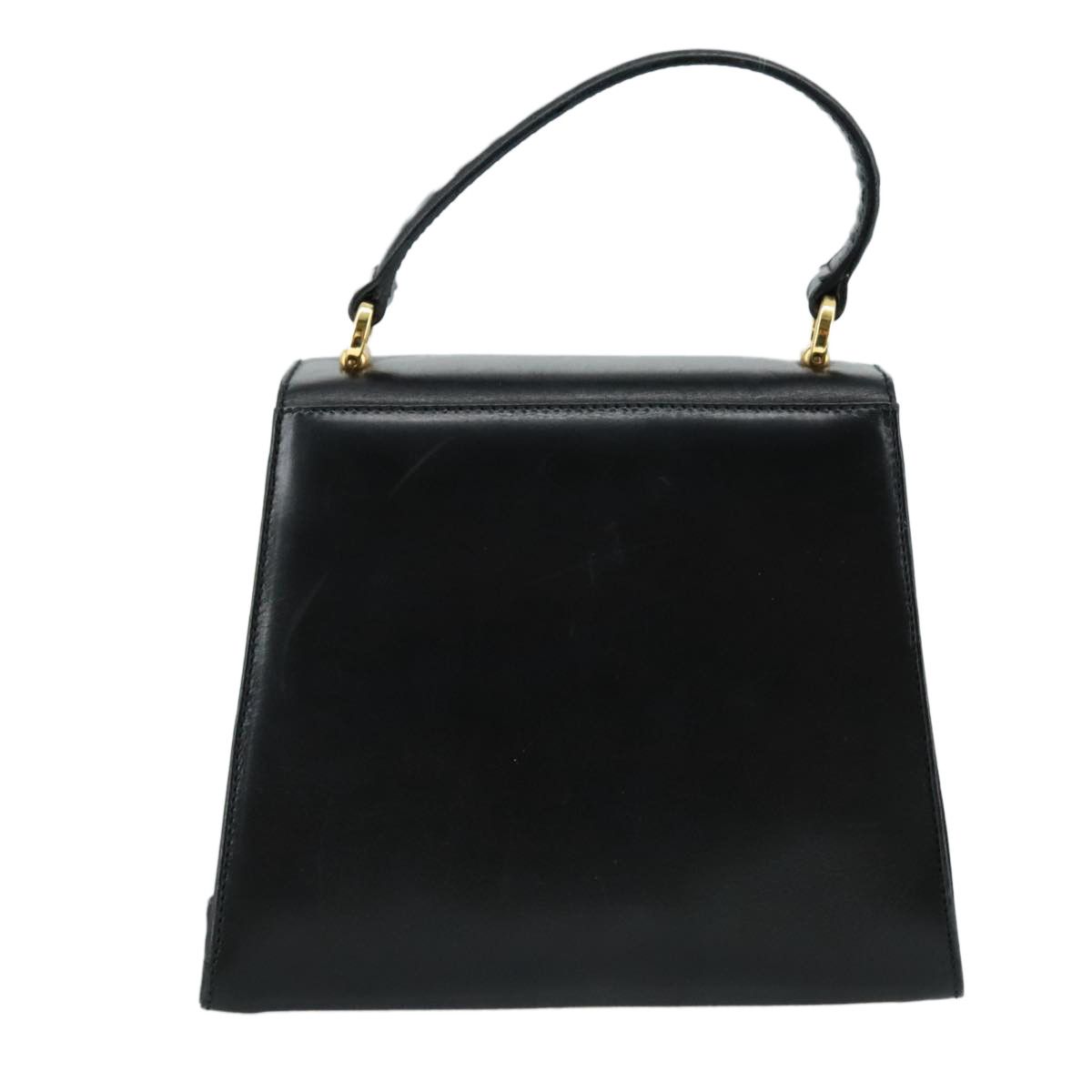 Salvatore Ferragamo Vara Black Leather Handbag (Pre-Owned) Size ONE SIZE - 2 Thumbnail